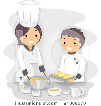 Royalty-Free (RF) Chef Clipart Illustration by BNP Design Studio - Stock Sample #1068570
