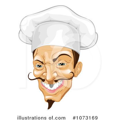 Royalty-Free (RF) Chef Clipart Illustration by AtStockIllustration - Stock Sample #1073169