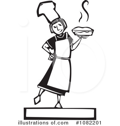Royalty-Free (RF) Chef Clipart Illustration by xunantunich - Stock Sample #1082201