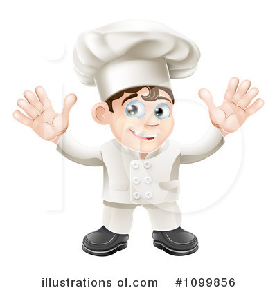 Royalty-Free (RF) Chef Clipart Illustration by AtStockIllustration - Stock Sample #1099856