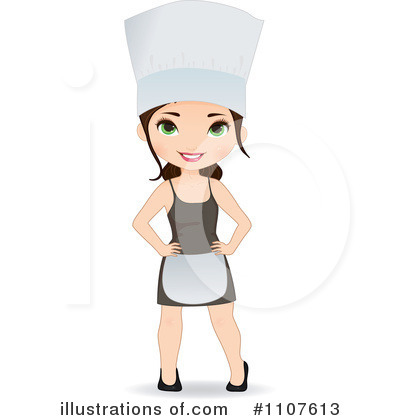 Royalty-Free (RF) Chef Clipart Illustration by Melisende Vector - Stock Sample #1107613