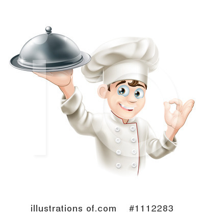 Royalty-Free (RF) Chef Clipart Illustration by AtStockIllustration - Stock Sample #1112283
