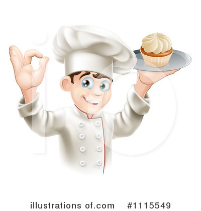 Royalty-Free (RF) Chef Clipart Illustration by AtStockIllustration - Stock Sample #1115549