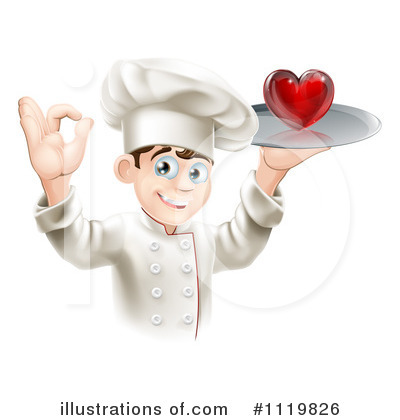 Royalty-Free (RF) Chef Clipart Illustration by AtStockIllustration - Stock Sample #1119826