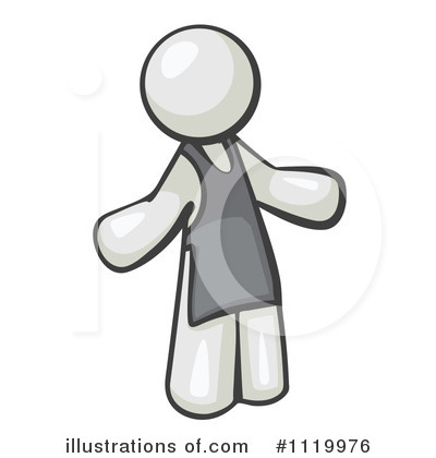 White Design Mascot Clipart #1119976 by Leo Blanchette