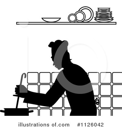 Royalty-Free (RF) Chef Clipart Illustration by Vector Tradition SM - Stock Sample #1126042