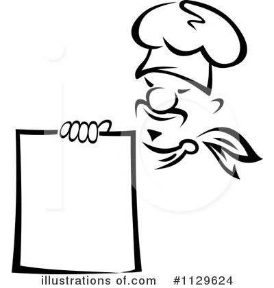 Royalty-Free (RF) Chef Clipart Illustration by Vector Tradition SM - Stock Sample #1129624