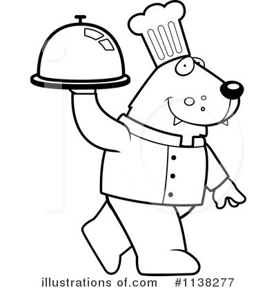 Royalty-Free (RF) Chef Clipart Illustration by Cory Thoman - Stock Sample #1138277