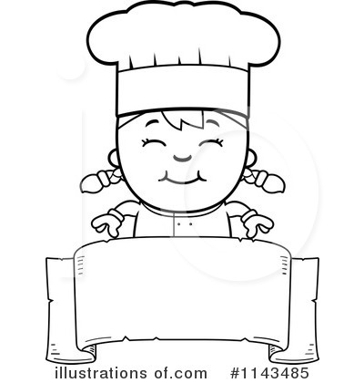Royalty-Free (RF) Chef Clipart Illustration by Cory Thoman - Stock Sample #1143485