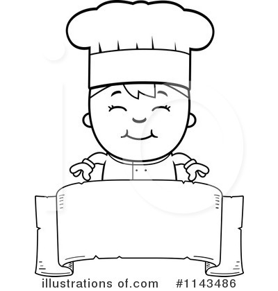 Royalty-Free (RF) Chef Clipart Illustration by Cory Thoman - Stock Sample #1143486