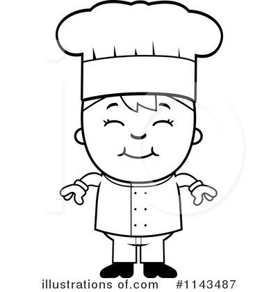 Royalty-Free (RF) Chef Clipart Illustration by Cory Thoman - Stock Sample #1143487