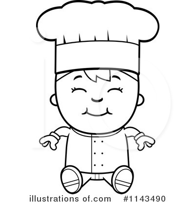 Royalty-Free (RF) Chef Clipart Illustration by Cory Thoman - Stock Sample #1143490