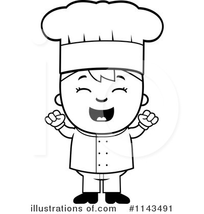Royalty-Free (RF) Chef Clipart Illustration by Cory Thoman - Stock Sample #1143491