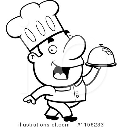 Royalty-Free (RF) Chef Clipart Illustration by Cory Thoman - Stock Sample #1156233