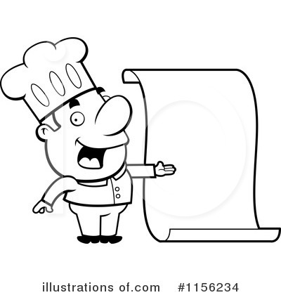 Royalty-Free (RF) Chef Clipart Illustration by Cory Thoman - Stock Sample #1156234