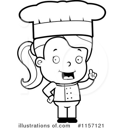 Royalty-Free (RF) Chef Clipart Illustration by Cory Thoman - Stock Sample #1157121