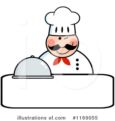 Royalty-Free (RF) Chef Clipart Illustration by Hit Toon - Stock Sample #1169055