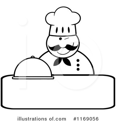 Royalty-Free (RF) Chef Clipart Illustration by Hit Toon - Stock Sample #1169056