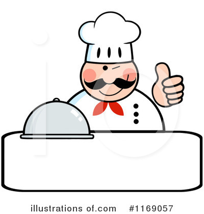 Royalty-Free (RF) Chef Clipart Illustration by Hit Toon - Stock Sample #1169057