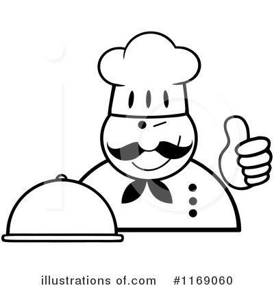 Royalty-Free (RF) Chef Clipart Illustration by Hit Toon - Stock Sample #1169060