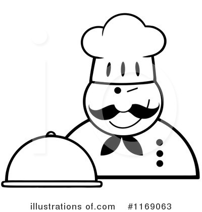 Royalty-Free (RF) Chef Clipart Illustration by Hit Toon - Stock Sample #1169063