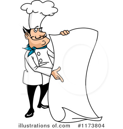 Royalty-Free (RF) Chef Clipart Illustration by Vector Tradition SM - Stock Sample #1173804