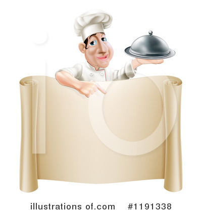 Royalty-Free (RF) Chef Clipart Illustration by AtStockIllustration - Stock Sample #1191338