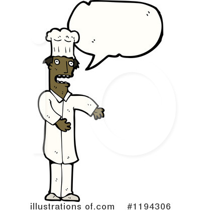 Royalty-Free (RF) Chef Clipart Illustration by lineartestpilot - Stock Sample #1194306