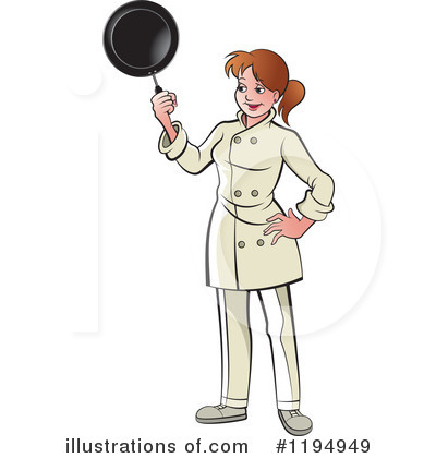 Royalty-Free (RF) Chef Clipart Illustration by Lal Perera - Stock Sample #1194949