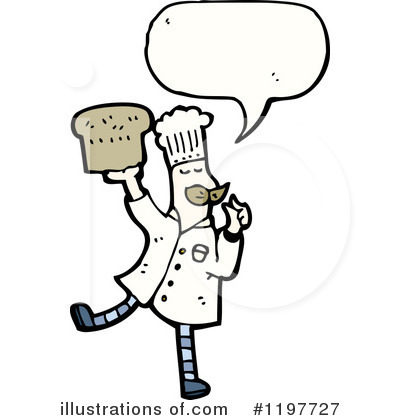 Royalty-Free (RF) Chef Clipart Illustration by lineartestpilot - Stock Sample #1197727