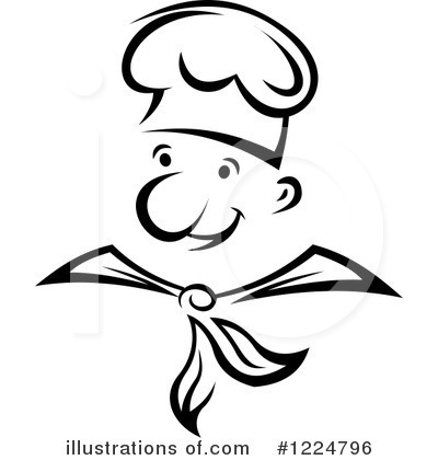 Royalty-Free (RF) Chef Clipart Illustration by Vector Tradition SM - Stock Sample #1224796