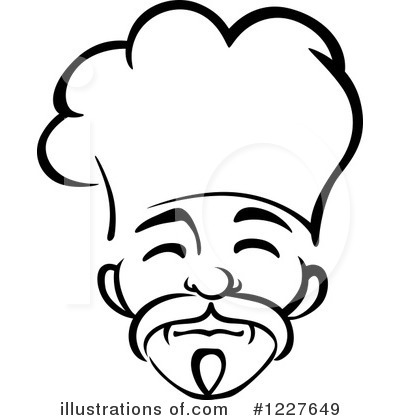 Royalty-Free (RF) Chef Clipart Illustration by Vector Tradition SM - Stock Sample #1227649