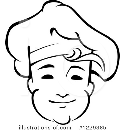 Royalty-Free (RF) Chef Clipart Illustration by Vector Tradition SM - Stock Sample #1229385