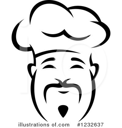 Royalty-Free (RF) Chef Clipart Illustration by Vector Tradition SM - Stock Sample #1232637