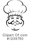 Chef Clipart #1239750 by Vector Tradition SM
