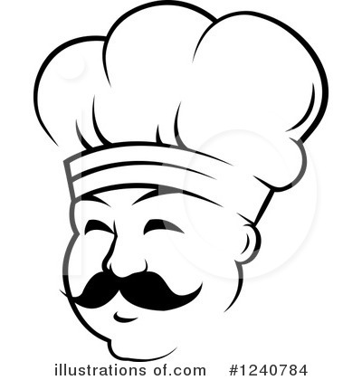 Royalty-Free (RF) Chef Clipart Illustration by Vector Tradition SM - Stock Sample #1240784
