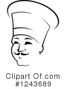 Chef Clipart #1243689 by Vector Tradition SM
