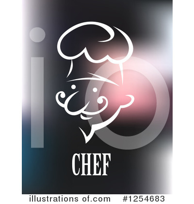 Royalty-Free (RF) Chef Clipart Illustration by Vector Tradition SM - Stock Sample #1254683