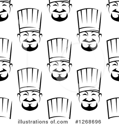 Royalty-Free (RF) Chef Clipart Illustration by Vector Tradition SM - Stock Sample #1268696