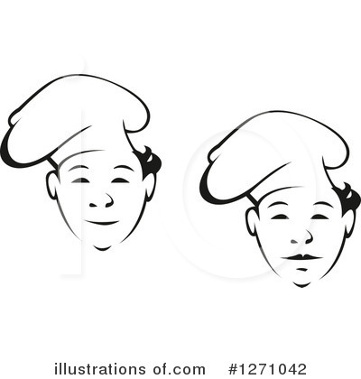 Royalty-Free (RF) Chef Clipart Illustration by Vector Tradition SM - Stock Sample #1271042