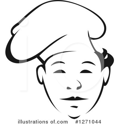 Royalty-Free (RF) Chef Clipart Illustration by Vector Tradition SM - Stock Sample #1271044