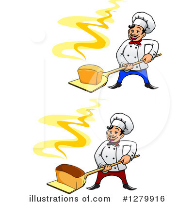 Royalty-Free (RF) Chef Clipart Illustration by Vector Tradition SM - Stock Sample #1279916