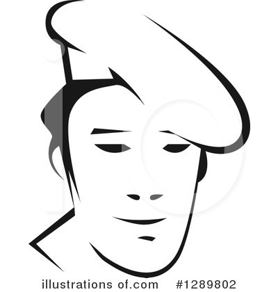 Royalty-Free (RF) Chef Clipart Illustration by Vector Tradition SM - Stock Sample #1289802
