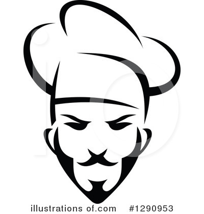 Royalty-Free (RF) Chef Clipart Illustration by Vector Tradition SM - Stock Sample #1290953