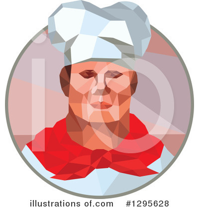 Royalty-Free (RF) Chef Clipart Illustration by patrimonio - Stock Sample #1295628