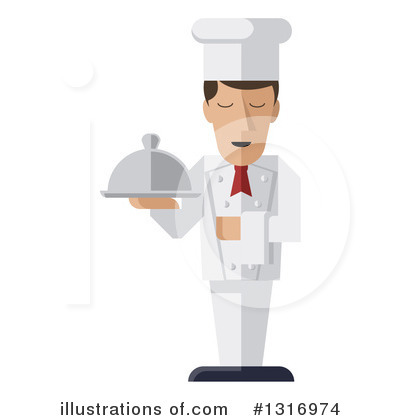Royalty-Free (RF) Chef Clipart Illustration by AtStockIllustration - Stock Sample #1316974