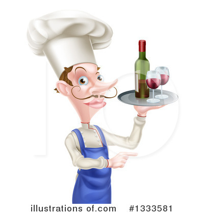 Royalty-Free (RF) Chef Clipart Illustration by AtStockIllustration - Stock Sample #1333581