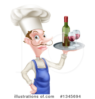 Wine Clipart #1345694 by AtStockIllustration