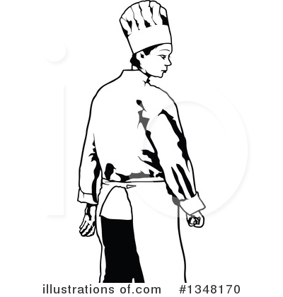 Royalty-Free (RF) Chef Clipart Illustration by dero - Stock Sample #1348170
