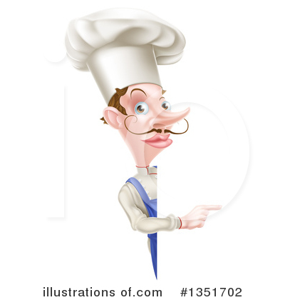 Royalty-Free (RF) Chef Clipart Illustration by AtStockIllustration - Stock Sample #1351702